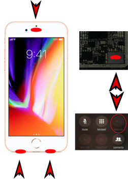 Iphone 8 Daten Rettung nach Flüssigkeitsschaden