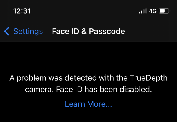 Iphone X Face Id Dot Projektor Reparatur